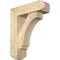 Ekena Millwork Imperial Craftsman Rough Sawn Bracket w/ Offset Brace, Douglas Fir, 6"W x 18"D x 22"H BKT0604X18X22IMP04RDF - alternate 1